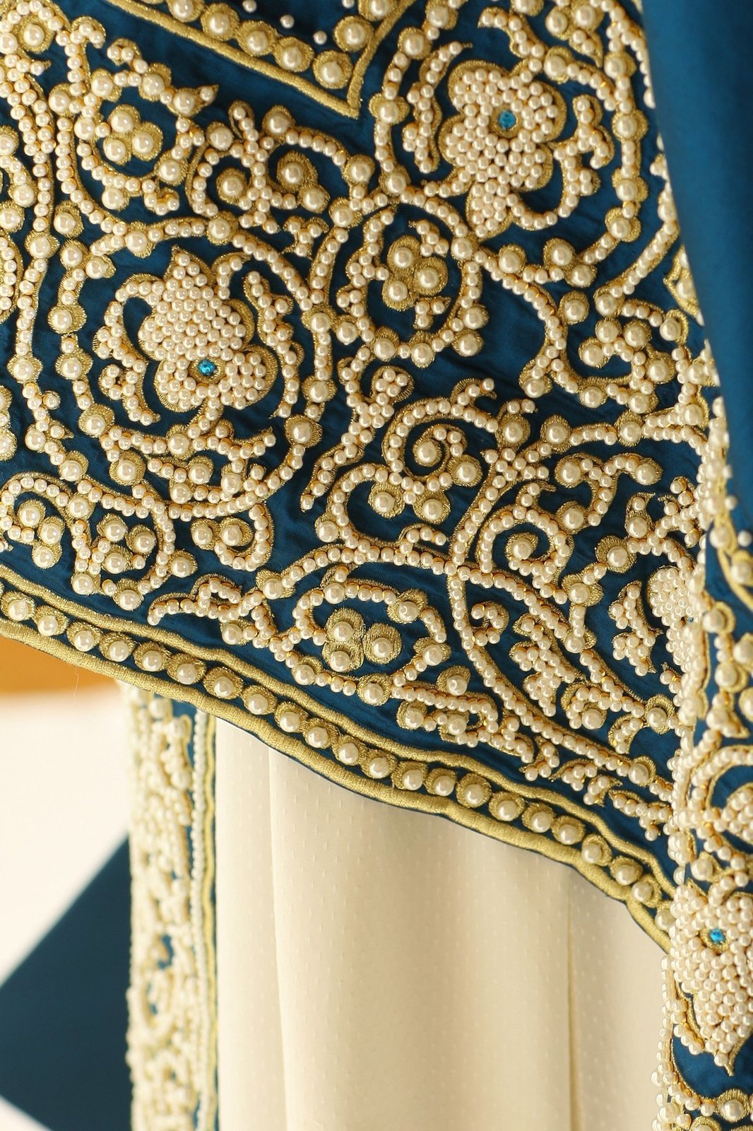 Nerezi - Blue with Pearl Embroidery - Image 5