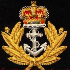 ROYAL NAVY CAP BADGE
